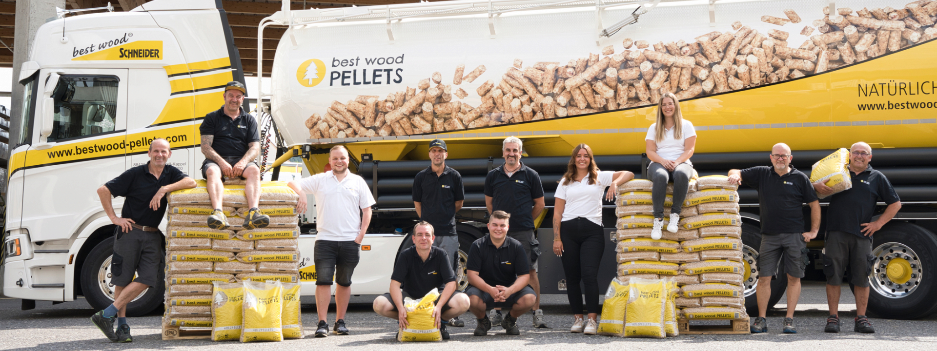Das sympathische best wood PELLETS Team